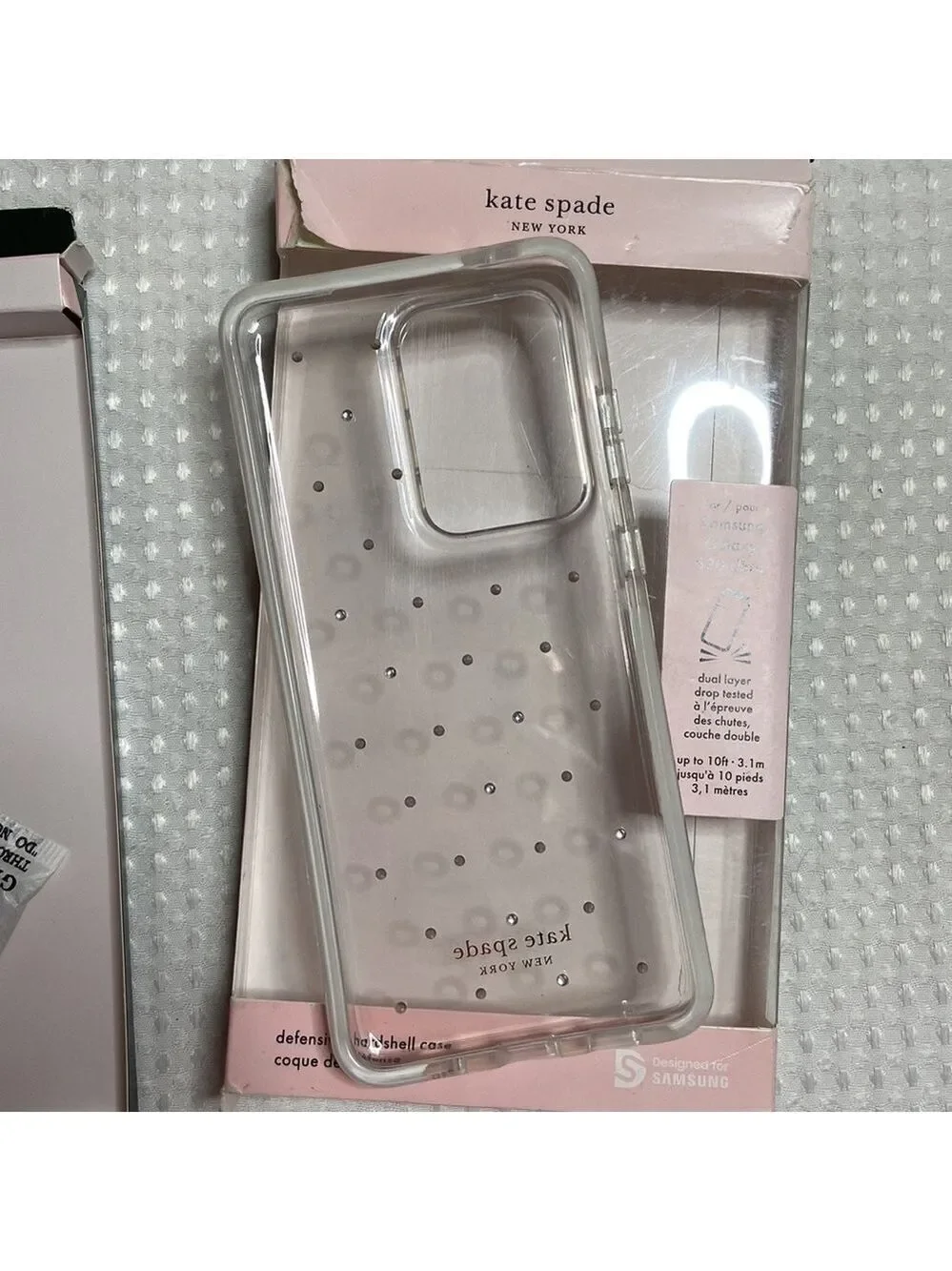 KATE Spade New York Samsung Galaxy S20 Ultra Case - Pin Dot Gems & Pearls